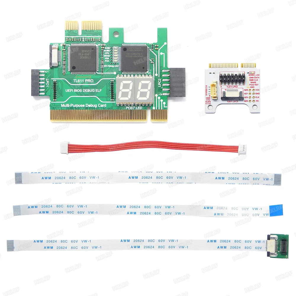 TL611 Pro Универсальный ноутбук и ПК PCI PCI-E mini PCI-E LPC материнская плата диагностический анализатор тестер отладочные карты обновленный TL460S