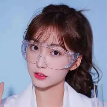 

Transparent Anti-fog Wind Dustproof Safety Goggles Eye Protection Spectacles Anti-splash Protective Glasses