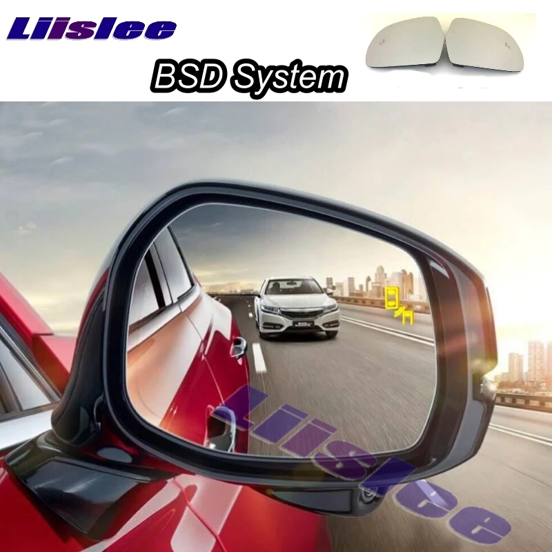 Car BSD BSA BSM Blind Spot Detection Driving Warning Safety Radar Alert Mirror For TOYOTA Mark X Reiz X130 2009 2011 2016 2019 look back