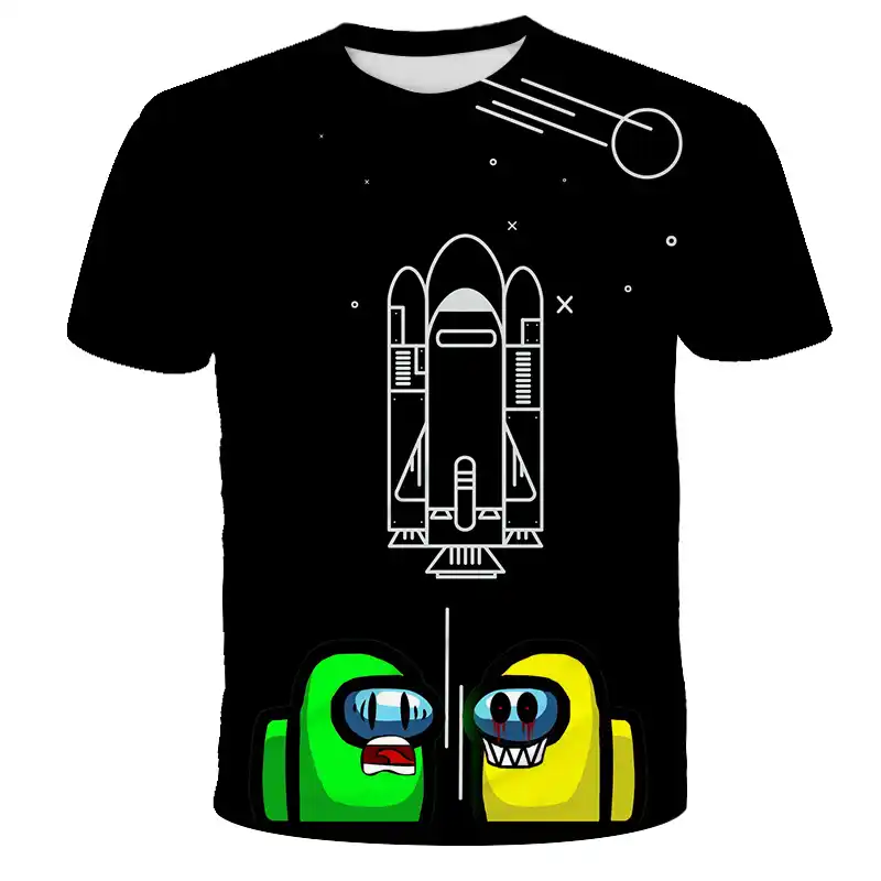 子供のゲームシェイプマシン3d印刷半袖4 14いたずら少年少女ストリートファッション衣類tシャツ夏 Tシャツ Aliexpress