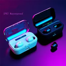 IPX7 водонепроницаемые Bluetooth наушники 8D стерео беспроводные наушники гарнитура с 3500 мАч power Bank G6s TWS 5,0 Bluetooth наушники TWS G6S true wireless earphones noise canceling headphone gaming headphones