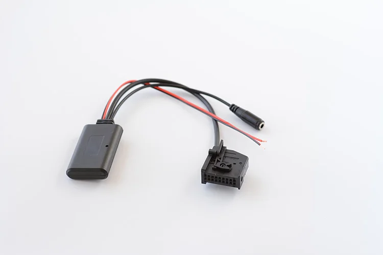 Автомобильный Bluetooth AUX адаптер беспроводной аудио телефонный звонок Hands Free микрофон для Mercedes Comand 2,0 без оригинального ТВ тюнера