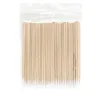 100/200pcs Disposable Wooden Cotton Stick Swabs Micro Brushes Eyelash Extension Glue Removing Tools For Beauty Makeup And Tattoo 6
