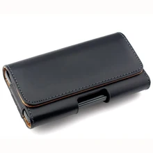 Para Logicom Le chispa cubierta del teléfono bolsa Clip de cinturón de cuero bolsa para Nokia X71 cintura caso