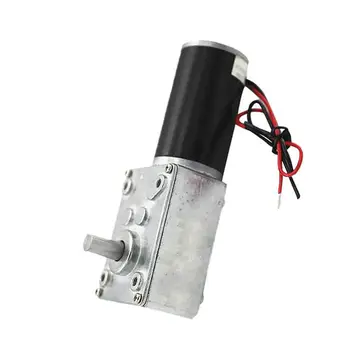 

DC high torque turbo worm gearbox micro-motor Right Angle geared motor - 12V 80RPM