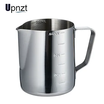 

Stainless Steel Foaming Milk Pitcher Espresso Coffee Barista Craft Latte Cappuccino Milk Cream Cup Foaming Jug Pitcher