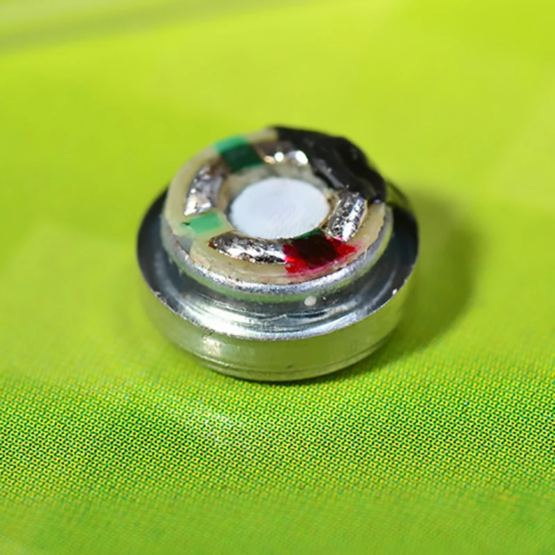 10pcs 8 6mm DIY Stereo Earphone Accessories Speaker Unit Subwoofer Full Range Headphone Replacement Speaker Speaker Unit Metal