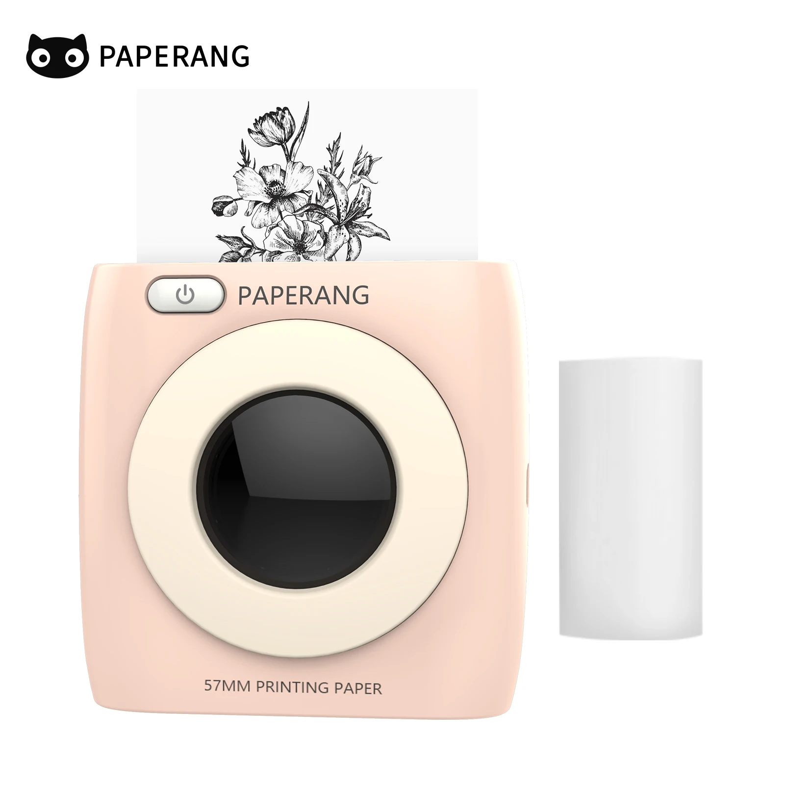 PAPERANG P2 Pocket Printer 300dpi Bluetooth Wireless Printer Portable Thermal Printer for Photo Picture Receipt Label Sticker portable photo printer for phone Printers