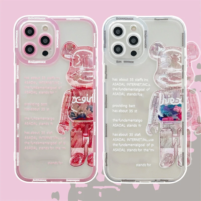 Новые прозрачные чехлы с медведем из Сезам улица для iPhone 11 12 pro max xr xs 7 8 Plus Защита
