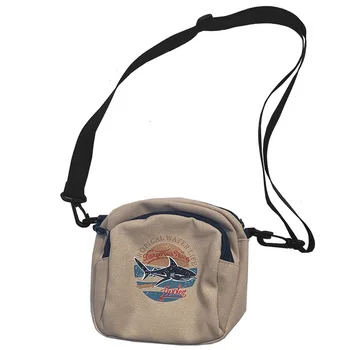 

Korean Student Handbags Canvas Women Mini Bag Cell Phone Bags Simple Small Crossbody Bags Casual Ladies Flap Shoulder Bag