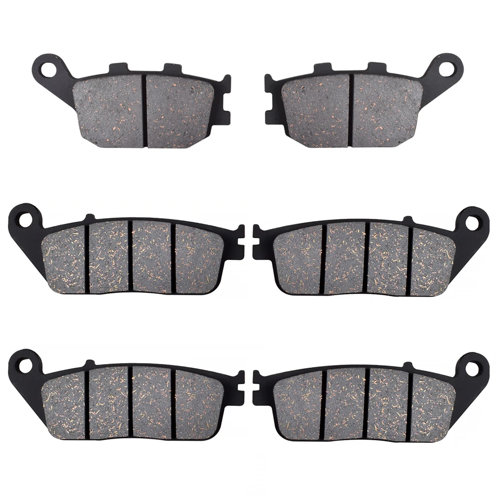 

For HONDA CBF 600 N8 / N9 / NA (Non ABS) 2008-2011 CBF 600 S4 / S5 (Non ABS) 2004-2005 Motorcycle Brake Pads Front Rear Pad