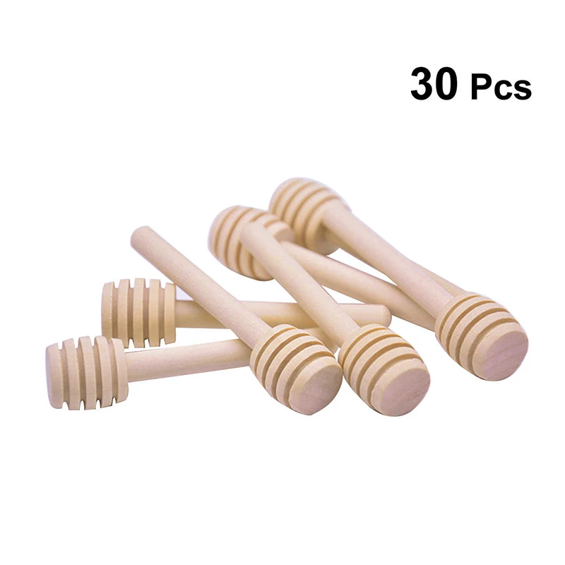 30 шт медовый горшок капельница ложка см пчела органический втягиватель кухня