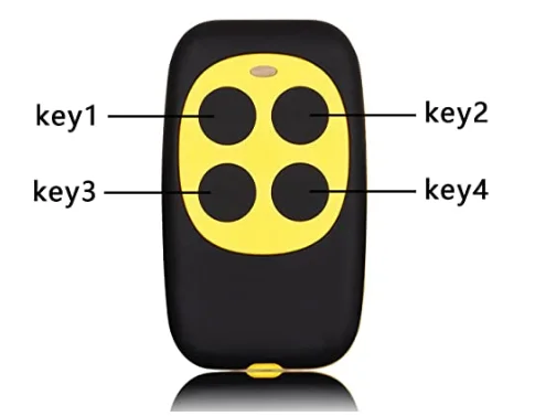 Duplicador de código de puerta fijo y rodante para 287 - 868 MHz, control remoto para puerta de garaje, multifrecuencia, 433,92 MHz, 868,3 MHz