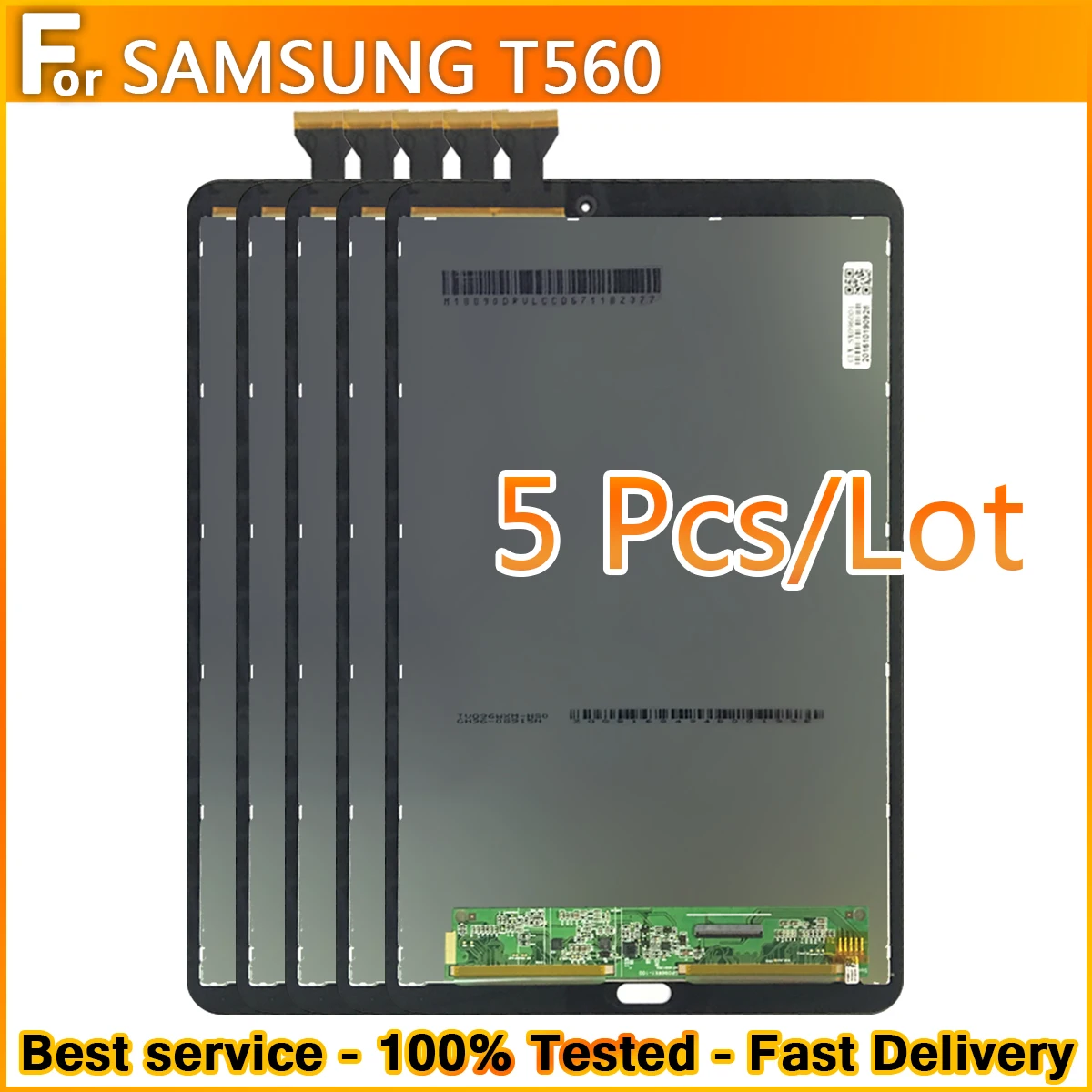 ЖК-дисплей для Samsung Galaxy Tab E 9 6 SM-T560 SM-T561 T560 T561LCD сенсорная панель сборка 5 шт. |