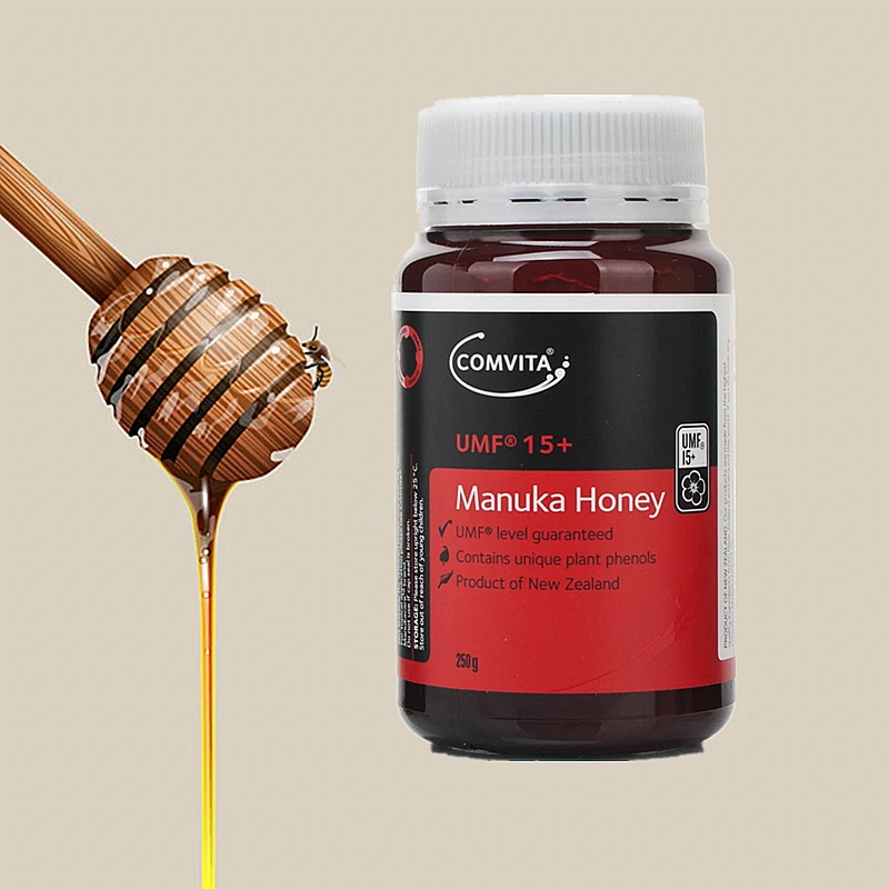 AUTHENTIC New Zealand Comvita Manuka Honey UMF15+ MGO514+ 250g for Digestive Immune Health Respiratory System Cough Sore Throat AUTHENTIC New Zealand Comvita Manuka Honey UMF15+ MGO514+ 250g for Digestive Immune Health Respiratory System Cough Sore Throat