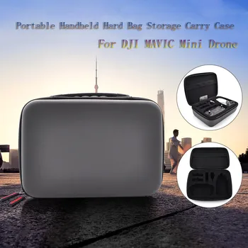 

Portable Handheld Hard Bag Storage Carry Case For DJI MAVIC Mini Drone Aircraft Remote Control Carrying Case For Travel Outdoor