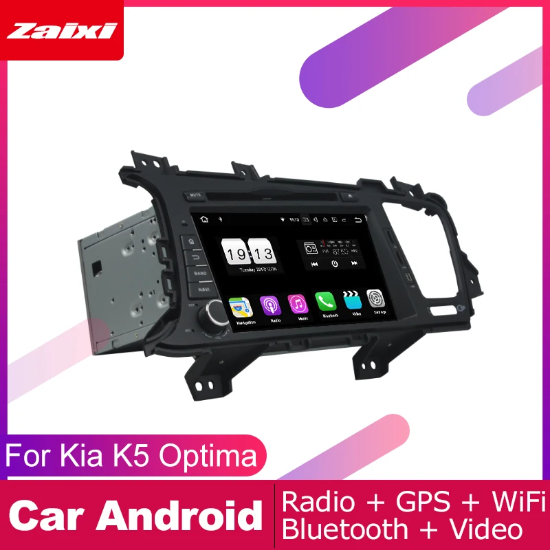 ZaiXi 2 DIN Автомобильный dvd-плеер gps-навигатор для KIA K5 Оптима K5 2011~ автомобильное мультимедиа андроид экран системы радио стерео