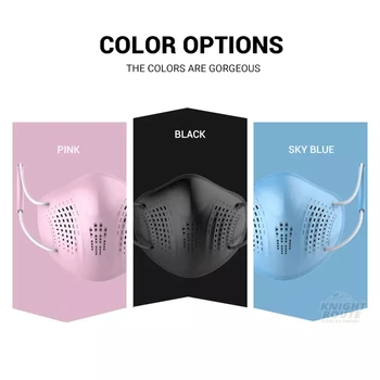 

Breathable KN95 Washable Silicone Mask 5 Layers Anti-fog Protection Filter Face Mask Unisex Reusable Pm2.5 Dustproof Mascaras