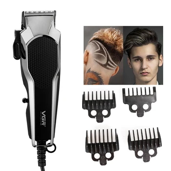 

V-130 Rechargeable Hair Clipper Electric Hair Trimmer Beard Razor for Men Barber 0.1mm Salon Hair Cutting Shaving Machine