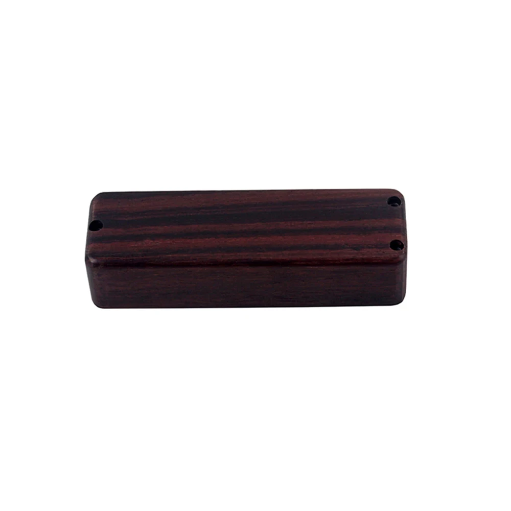 5string Bass Guitar Pickup Cover Solid Wood For Bass Replacement