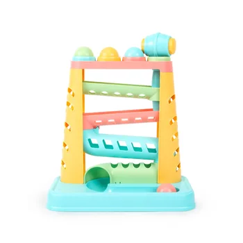 

Pound A Ball Toy Home Unisex Birthday Gift For Kids Learning Early Education Party With 4 Balls Easy Grip Developmental Funny