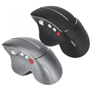 

HXSJ 2.4GHz Vertical Wireless Mouse Mice for Windows 1.5V/5mA 6 Keys 3600DPI Gaming Mouse for Desktop and Laptop