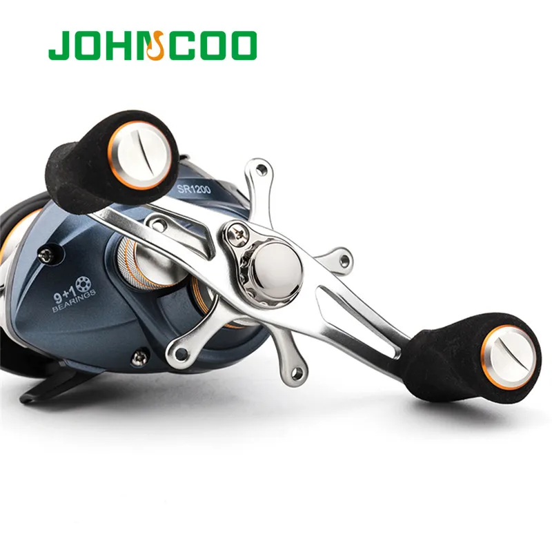 Рыболовная катушка JOHNCOO SR1200 9 + 1 шарикоподшипник 6 3: макс. нагрузка 5 кг 185 г для