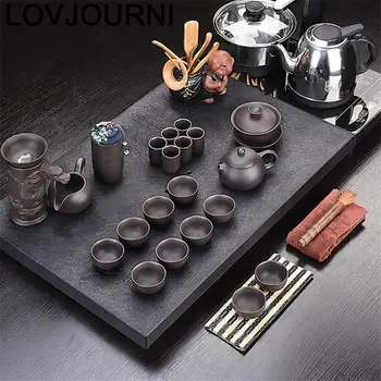 

Kung Fu Mutfak Aksesuarlari Pot With Infuser Organizer Keukenhulpjes Teaware Home Decoration Accessories Teapot Chinese Tea Set