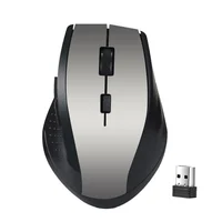 Bezprzewodowa mysz 2.4ghz dla graczy do komputera mysz gamingowa PC z odbiornikiem USB akcesoria do laptopa dla systemu Windows Win 7/2000/XP/Vista 6