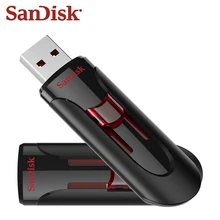 SanDisk USB 3,0 USB флеш-накопитель 16 ГБ 32 ГБ 64 ГБ 128 ГБ 256 ГБ флеш-накопитель карта памяти 10 лет гарантии