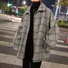 Prendas de Vestir exteriores para hombre, chaqueta de invierno estilo juvenil Harajuku BF, versión coreana, plumero ► Foto 3/6