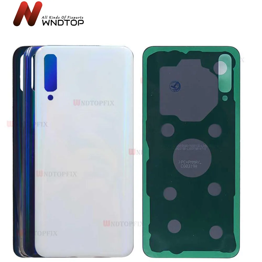 Задняя крышка батарейного отсека 6 4 дюйма для Samsung Galaxy A30 A40 A50 стеклянная корпуса SM