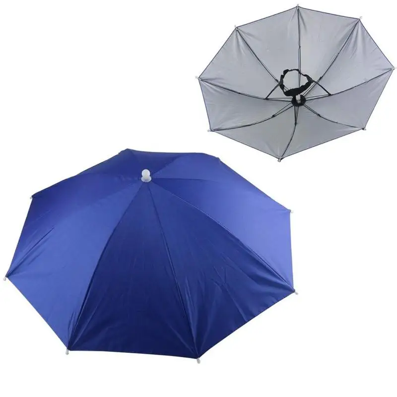 Head Hat Umbrella Diameter Large Foreign Trade Umbrella Cap Advertising Umbrella Ground Spread Umbrella Sunscreen Cap Summer Hat