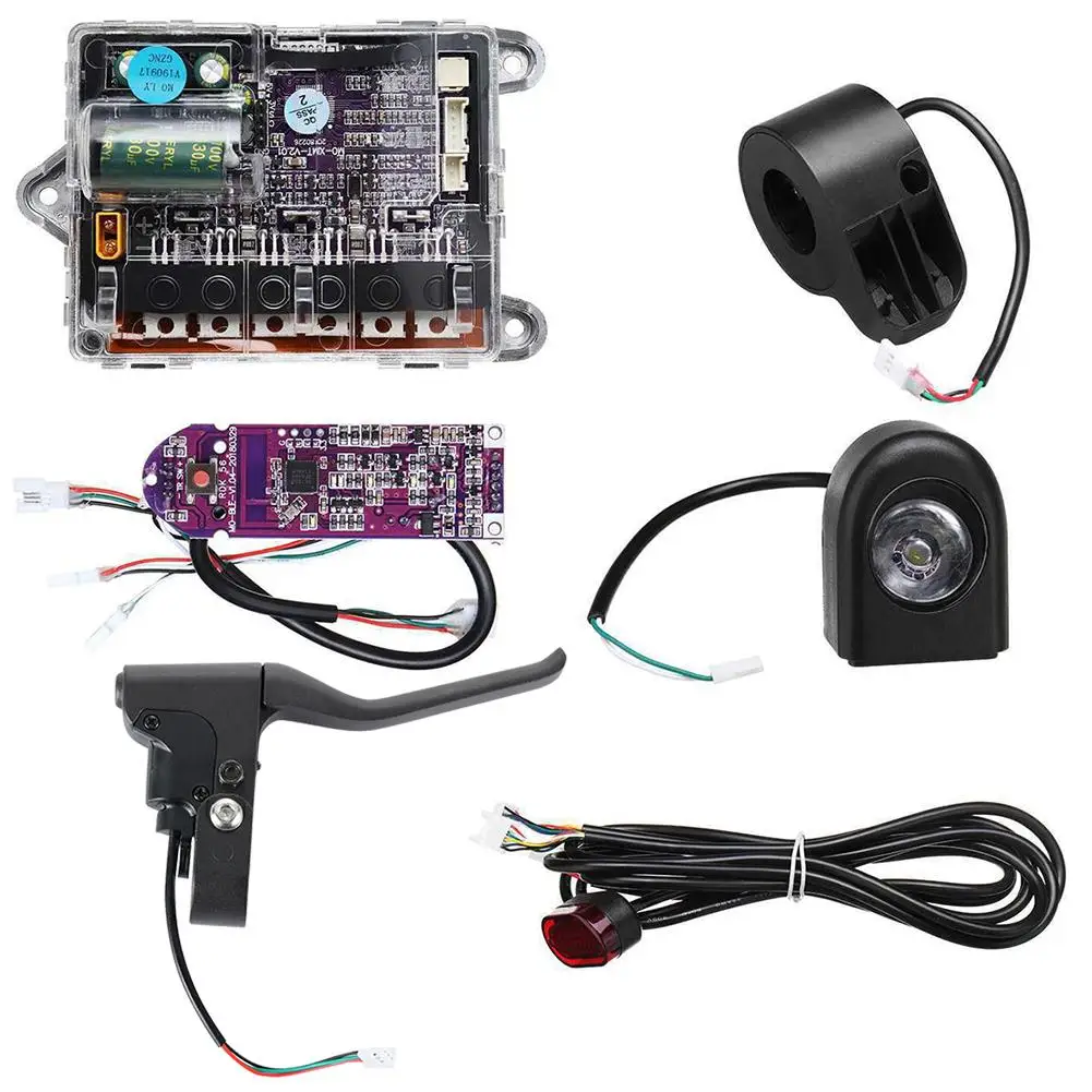 

6Pcs Electric Scooter Accessories Circuit Motherboard Include Controller Dashboard Headlights Taillight Brake For Xiaomi M365