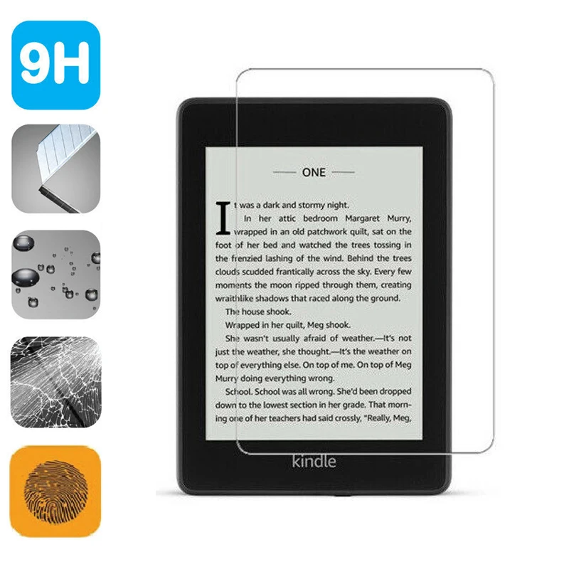 9h Tempered Glass Lcd Shield Film Screen Protector For Kindle
