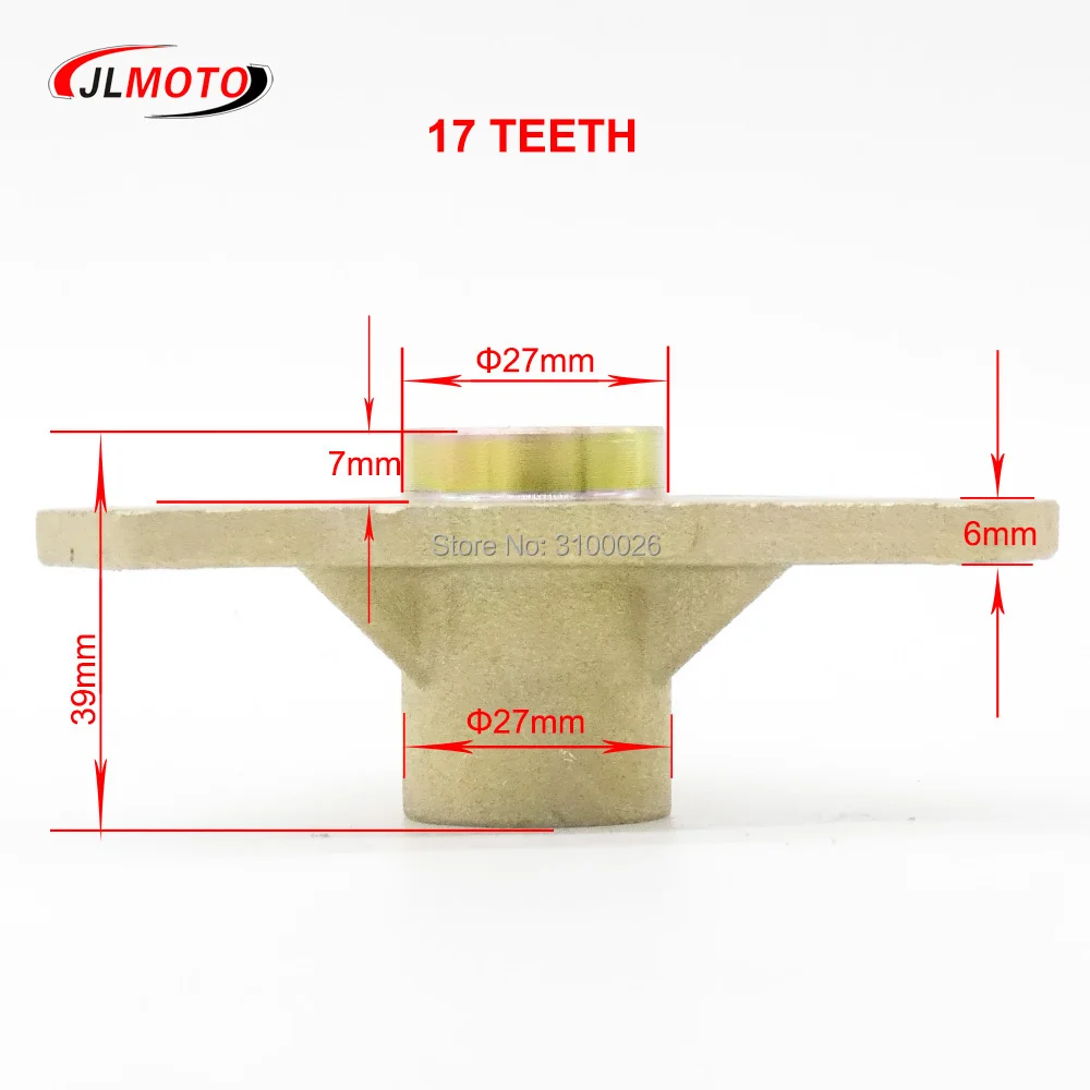 JLA-07-068-1-17T-WHEEL-HUB-ATV-MINI-QUAD-REAR-PARTS