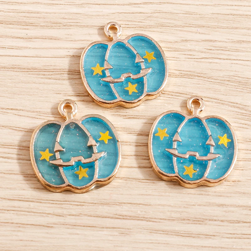 EBANKU 70PCS Halloween Charms For Jewellery Making, Alloy Charms - 10