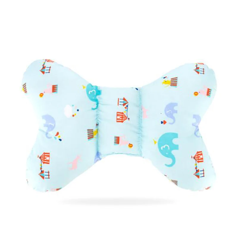 Newborn Sleeping Pillow Infant Baby Pillow Head Shaping Cotton Baby Portable Breathable Anti-rollover