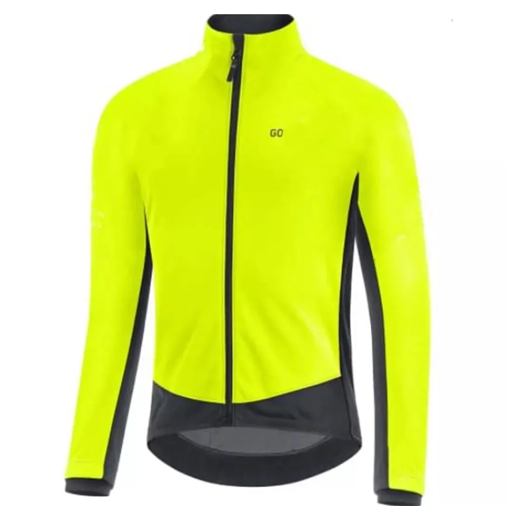thumbnail image 1 of Chaqueta de ciclismo de invierno GROE para hombre, forro polar térmico, maillot multifunción para ciclismo de montaña, maillot para ciclismo al aire libre, abrigo cálido, 1 of 5