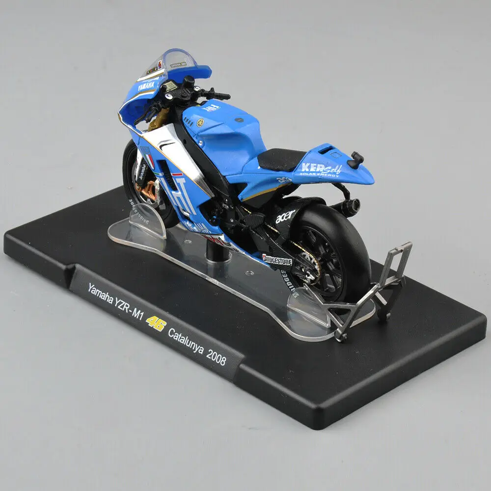 1/18 масштаб Yamaha YZR-M1 Catalunya 2008 ixo-алтая Росси Мотоциклы Модель автомобиля Коллекция Рождественские Игрушки Подарки