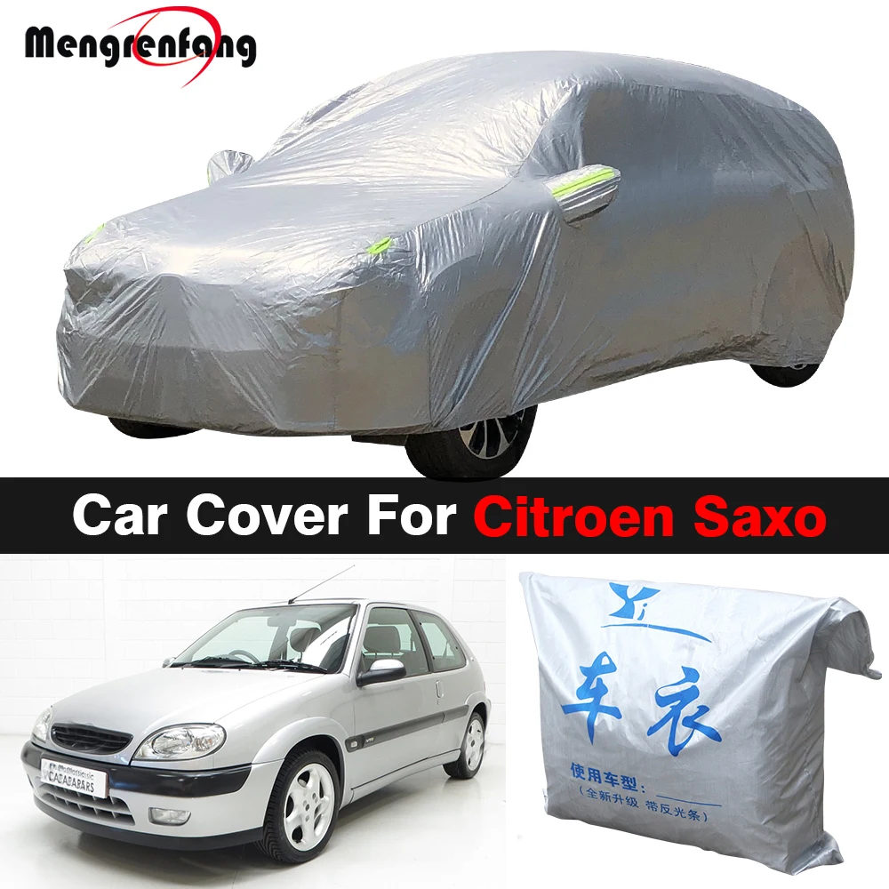 Outdoor Car Cover Sun Shade Anti-UV Snow Rain Dust Resistant For Citroen Saxo Chanson | Автомобили и мотоциклы