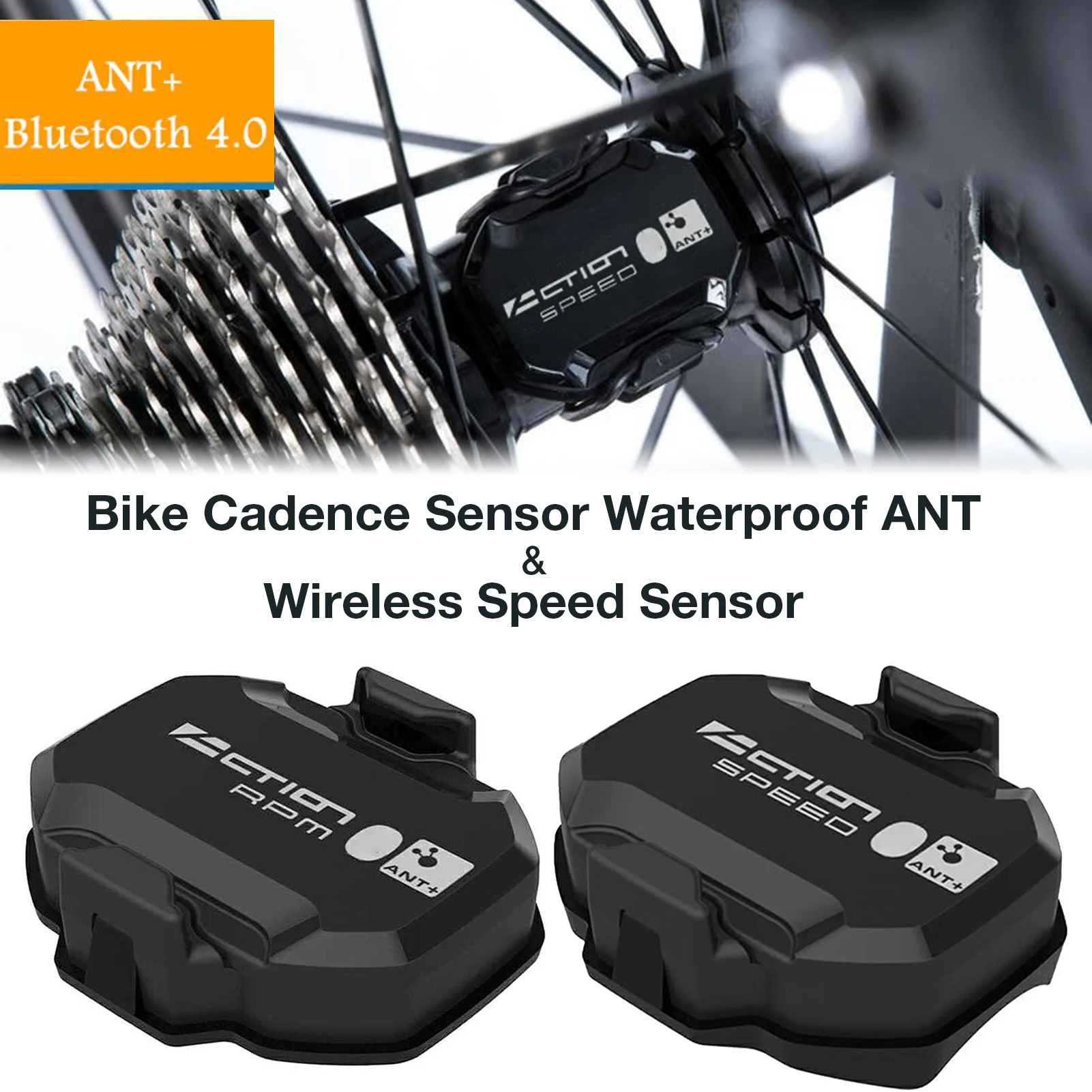 ANT+ Speed and Cadence Dual sensor Computer speedometer bike speed and cadence Suitable for ANT+ Speed and Cadence Dual sensor Computer speedometer bike speed and cadence Suitable for