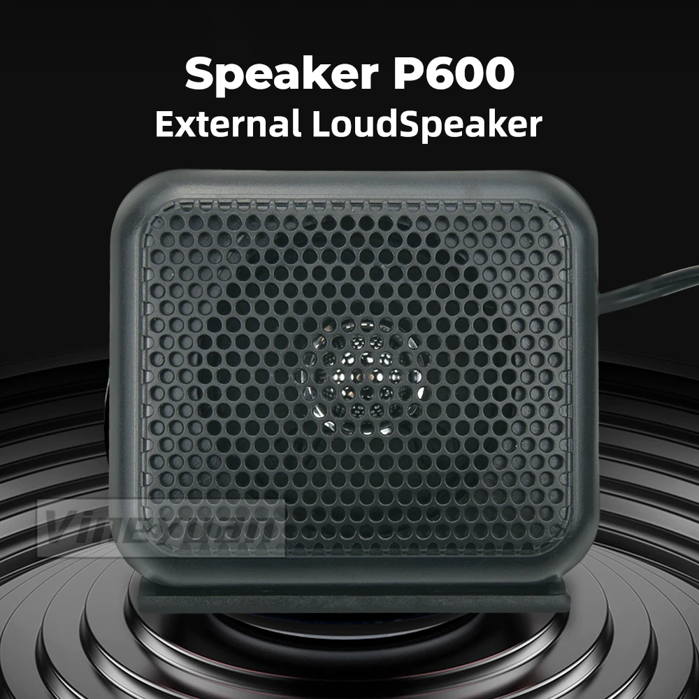 P600 Altoparlante Autoradio Altoparlante Esterno 3.5Mm Per Yaesu Kenwood Qyt Radio Mobile Ft-7800R Ft-7900R Ic-2200 Ic-2100