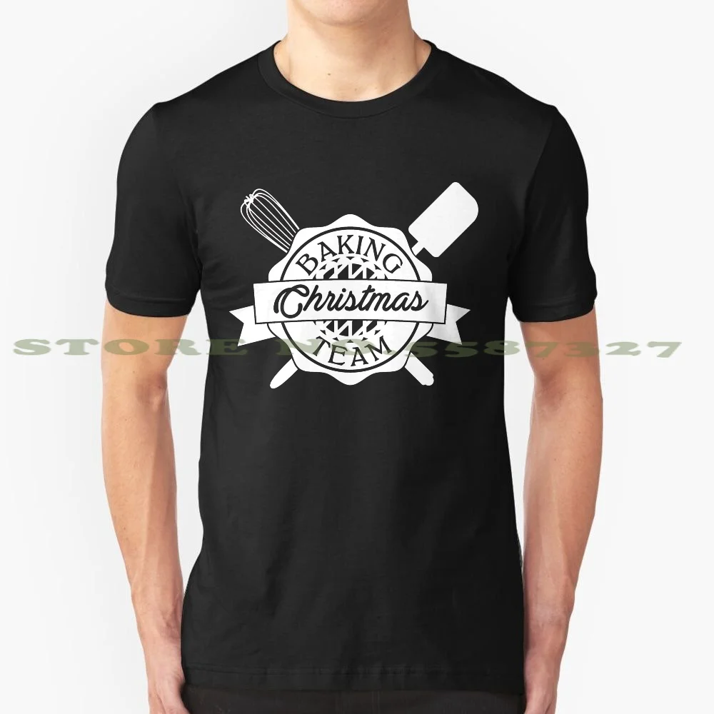Christmas Baking Team Graphic Custom Funny Hot Sale Tshirt Candy Sweets Spirit Holiday Present Squad Crew | Мужская одежда