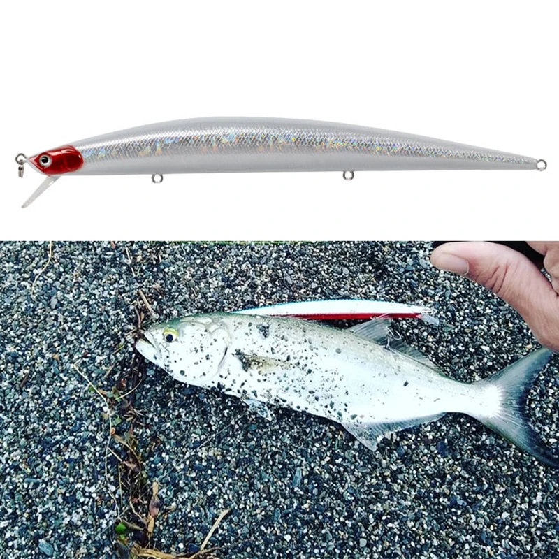 Hunthouse Tide Slim Minnow flyer 175 плавающая жесткая приманка для рыбалки на море мм 25 г/34 г АБС