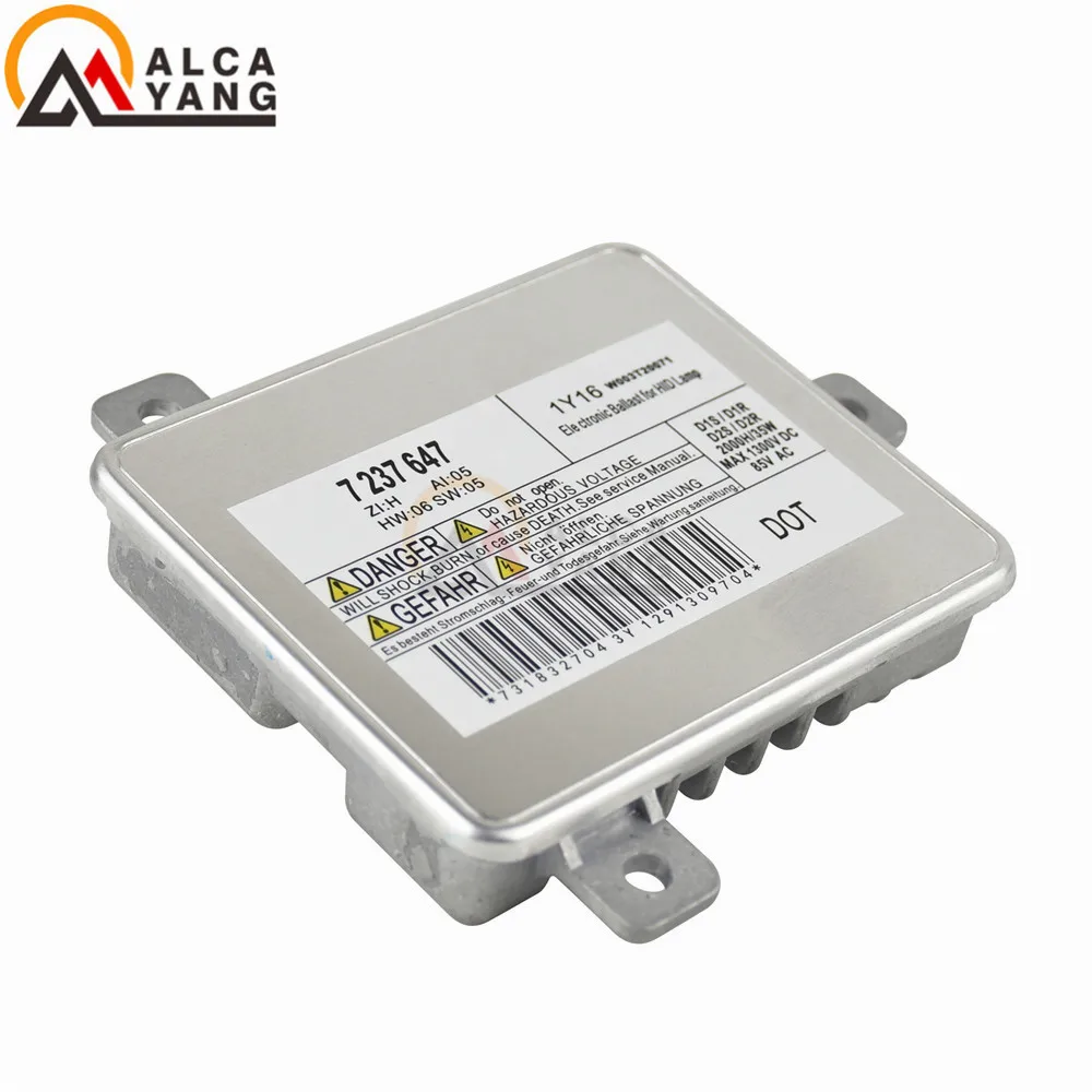 Unidade de Controle Lastro para Bmw Módulo Xenon x1 E84 E90 F10 F11 F01 F07 7237647 7318327 63117237647 63117318327 D1s W003t20071 Hid 4 F10 F11 F01 F07 7237647 7318327 63117237647 63117318327