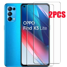Para oppo encontrar x3 lite vidro temperado protetor em x3lite cph2145 6.43 polegada protetor de tela capa do telefone filme