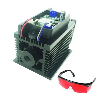

High power laser module 450nm 15W laser engraving machine 15000mw TTL DIY head