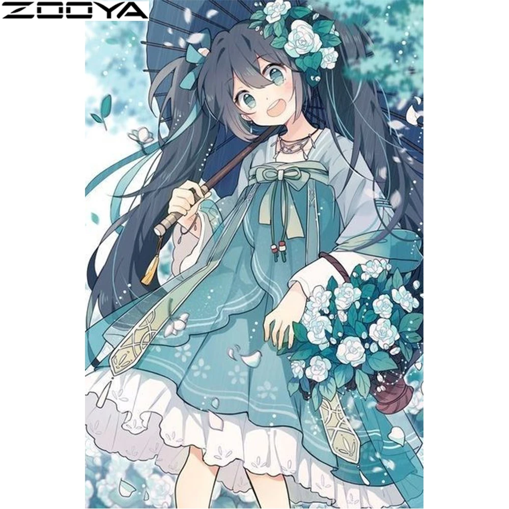 

OOYA diamond painting with square rhinestones diamond painting fairy diamond painting full square new arrival decor home A0182