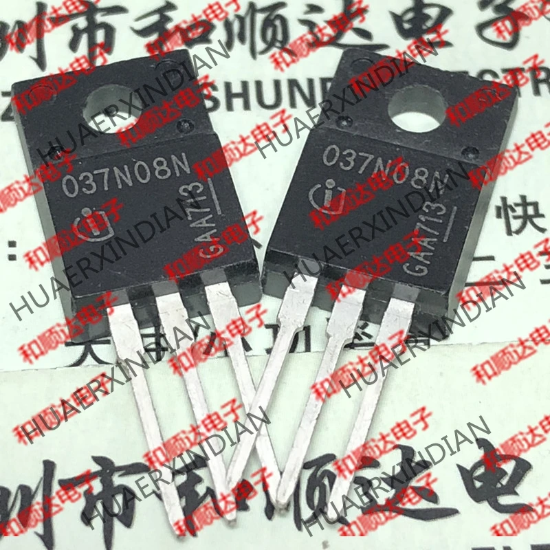 20 шт./лот 037N08N IPA037N08N3G TO-220F 800V75A